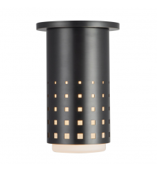 SF70807-UB-Astoria 5-in Black Semi-Flush Mount