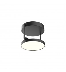  SF72205-BK-Novel 5-in Black LED Semi Flush Mount