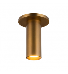 SF90406-VB-UNV-Mason 6-in Vintage Brass LED Semi-Flush Mount