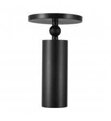 SF90477-UB-Mason 5-in Black dimmable LED Semi-Flush Mount