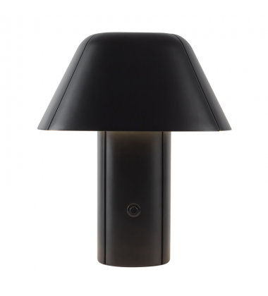 TL21509-BK-Folio 10-in Black dimmable LED Table Lamp