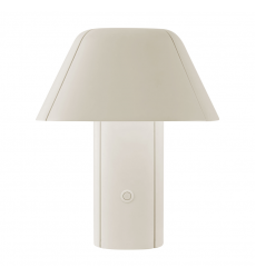 TL21509-PW-Folio 10-in White dimmable LED Table Lamp