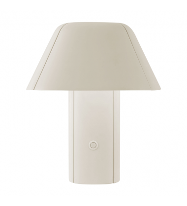 TL21509-PW-Folio 10-in White dimmable LED Table Lamp