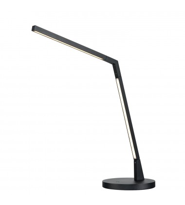  TL25517-BK-Miter 17-in Black LED Table Lamp