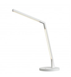  TL25517-WH-Miter 17-in White LED Table Lamp