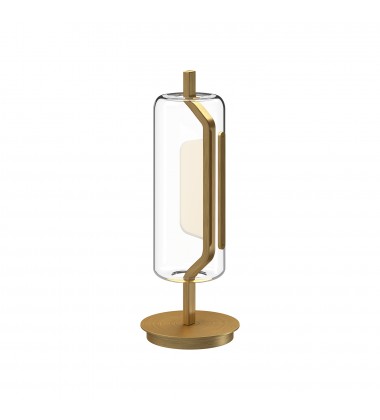  TL28518-BG-Hilo 18-in Brushed Gold LED Table Lamp