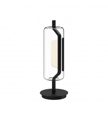  TL28518-BK-Hilo 18-in Black LED Table Lamp