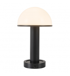 TL308305UBGO-Vienna 9-in Black dimmable LED Table Lamp
