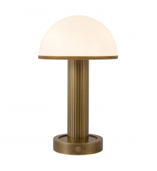 TL308305VBGO-Vienna 9-in Brass dimmable LED Table Lamp
