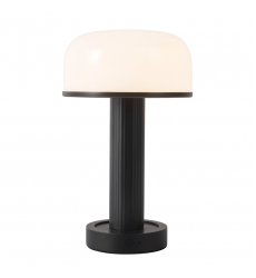 TL308706UBGO-Vienna 9-in Black dimmable LED Table Lamp