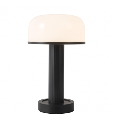 TL308706UBGO-Vienna 9-in Black dimmable LED Table Lamp
