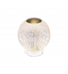  TL321903NB-Marni 3-in Natural Brass LED Table Lamp