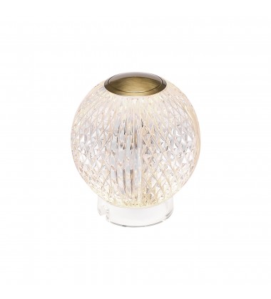  TL321903NB-Marni 3-in Natural Brass LED Table Lamp