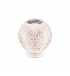  TL321903PN-Marni 3-in Polished Nickel LED Table Lamp