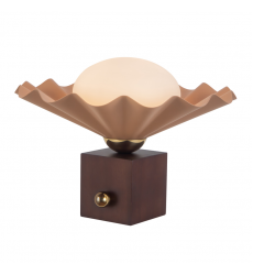 TL354012PEC-Furrow 9-in Red Table Lamp