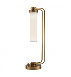  TL355022VBGO-Wynwood 22-in Vintage Brass/Glossy Opal 1 Light Table Lamp