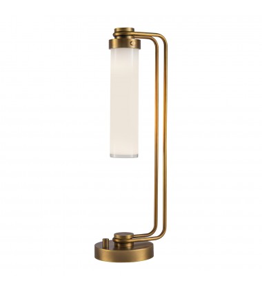  TL355022VBGO-Wynwood 22-in Vintage Brass/Glossy Opal 1 Light Table Lamp