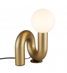  TL420107BG-Sadie 6-in Brushed Gold Socket Table Lamp
