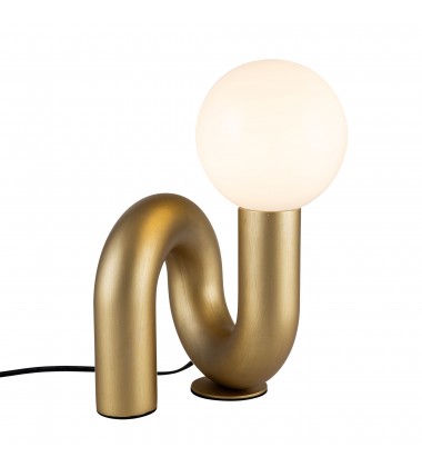  TL420107BG-Sadie 6-in Brushed Gold Socket Table Lamp