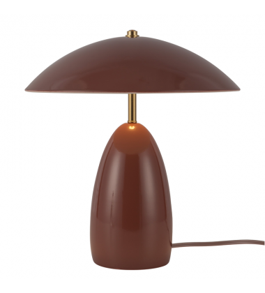 TL437012BGD-Poppy 12-in Burgundy LED Table Lamp