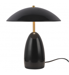 TL437012GBK-Poppy 12-in Black dimmable LED Table Lamp