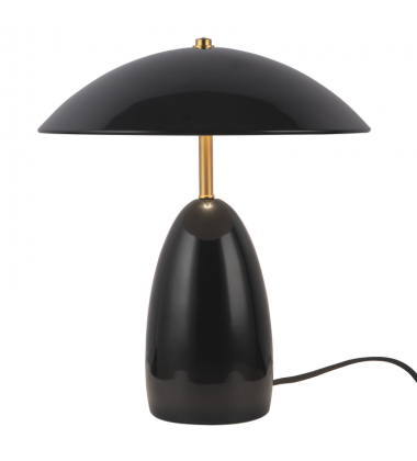 TL437012GBK-Poppy 12-in Black dimmable LED Table Lamp