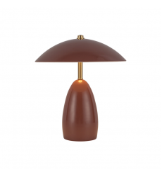TL437409BGD-Poppy 9-in Burgundy LED Table Lamp