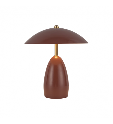 TL437409BGD-Poppy 9-in Burgundy LED Table Lamp
