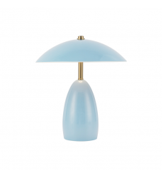 TL437409CER-Poppy 9-in Cerulean LED Table Lamp