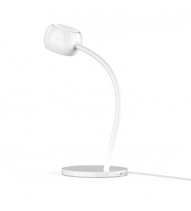  TL46615-GWH-Flux Gloss White LED Table Lamp