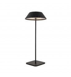  TL66714-BK-Pela 6-in Black LED Table Lamp