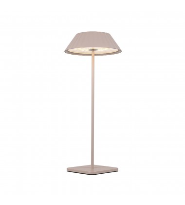  TL66714-MN-Pela 6-in Moonstone Gray LED Table Lamp