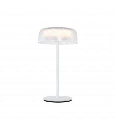  TL68211-WH-Brilla 6-in White LED Table Lamp