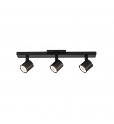  TR19021-BK-5CCT-UNV-010-Arnold 3-Head Black LED Track Lights