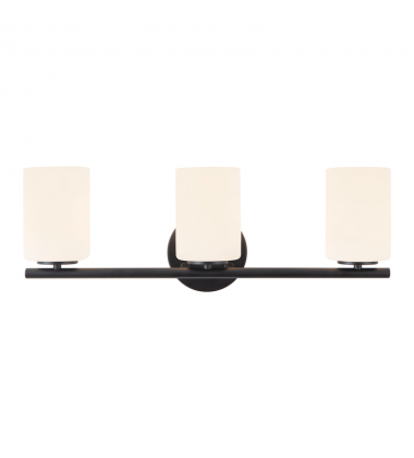 VL0712722BK-Ezra 22-in Black dimmable Bathroom Vanity Light VL0712722BK-Ezra 22-in Black dimmable Bathroom Vanity Light