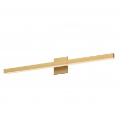  VL10337-BG-2700K-Vega 37-in Brushed Gold LED Vanity (2700K)