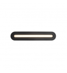 VL21324-BK-UNV-Arco 24-in Black LED Vanity Light