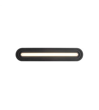 VL21324-BK-UNV-Arco 24-in Black LED Vanity Light