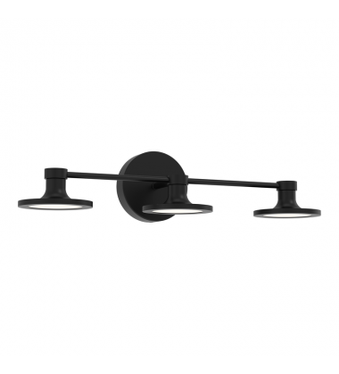 VL418021MB-UNV-Issa 21-in Matte Black LED Vanity Light