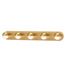  VL47337-BG-Pluto 37-in Brushed Gold LED Vanity