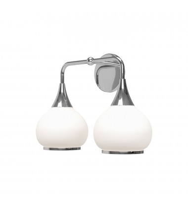 VL524217CHOP-Hazel 17-in Chrome/Opal Matte Glass 2 Lights Vanity VL524217CHOP-Hazel 17-in Chrome/Opal Matte Glass 2 Lights Vanity