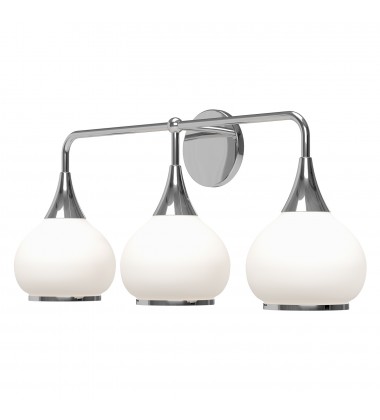 VL524326CHOP-Hazel 26-in Chrome/Opal Matte Glass 3 Lights Vanity VL524326CHOP-Hazel 26-in Chrome/Opal Matte Glass 3 Lights Vanity