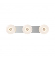  VL57532-CH/OP-Samar 32-in Chrome/Opal Glass 3 Lights Vanity