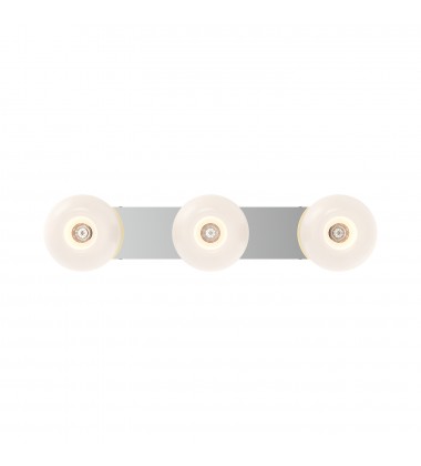  VL57532-CH/OP-Samar 32-in Chrome/Opal Glass 3 Lights Vanity