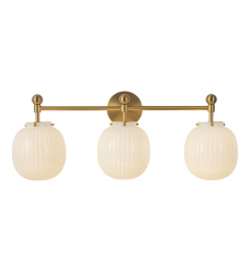 VL579328BGGR-Cherise 29-in Gold Bathroom Vanity Light VL579328BGGR-Cherise 29-in Gold Bathroom Vanity Light