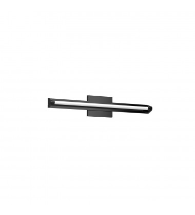  VL60624-BK-Plymouth 24-in Black LED Vanity