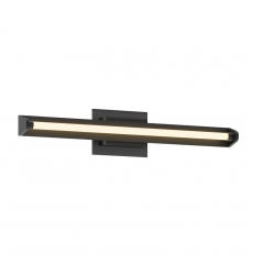 VL60624-BK-UNV-Plymouth 24-in Black LED Vanity VL60624-BK-UNV-Plymouth 24-in Black LED Vanity