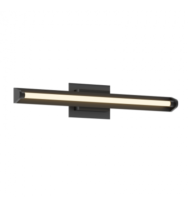 VL60624-BK-UNV-Plymouth 24-in Black LED Vanity
