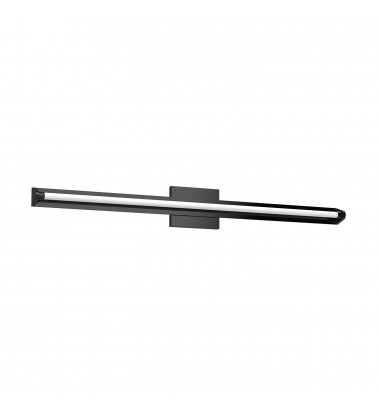  VL60637-BK-Plymouth 37-in Black LED Vanity