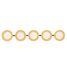 VL77936-BG/OP-Cleo 36-in Gold dimmable LED Bathroom Vanity Light VL77936-BG/OP-Cleo 36-in Gold dimmable LED Bathroom Vanity Light
